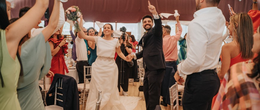 Baile de novios de la boda de ines y juan